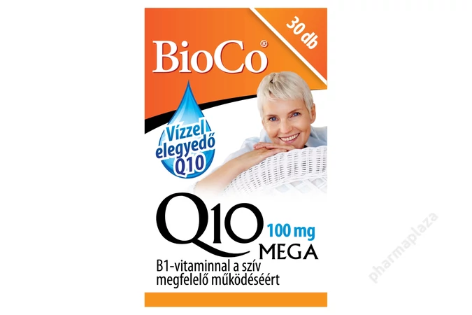 BioCo Vízzel elegyedő Q10 MEGA 100 mg  kapszula 30X