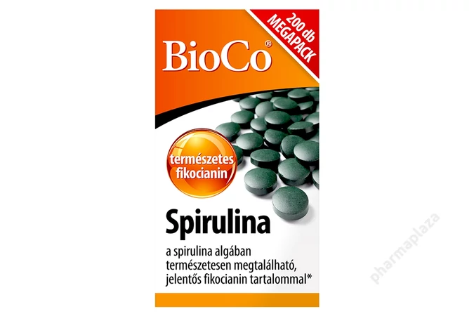 BioCo Spirulina megapack tabletta 200X