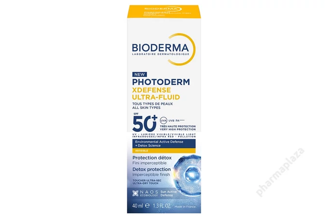 Bioderma Photoderm XDefense fluid színtelen SPF50+ 40 ml