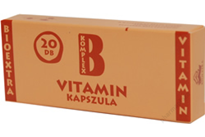 Bioextra Vitamin B komplex lágy kapszula 20x