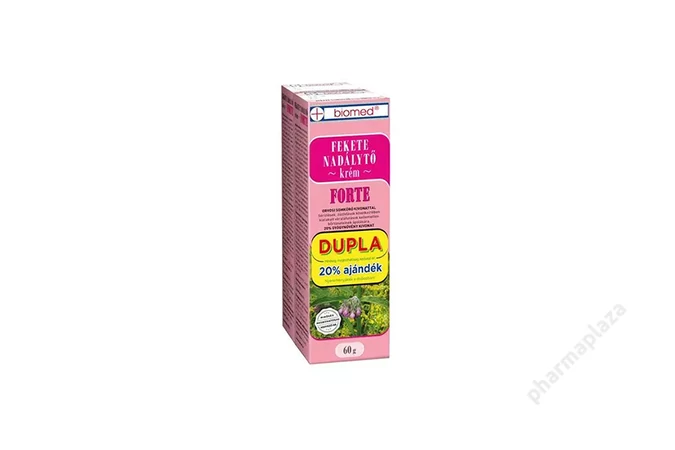 Biomed Fekete nadálytő Krém Forte DUPLA 2x60 g