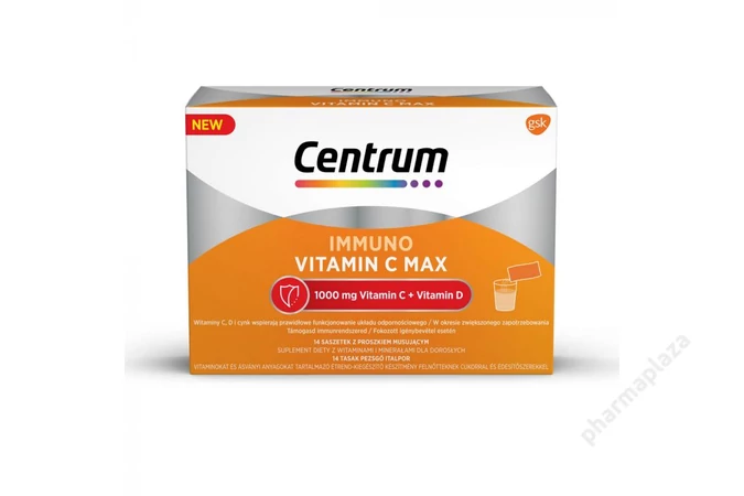 Centrum Immuno C Max pezsgőpor Felnőttek 14X