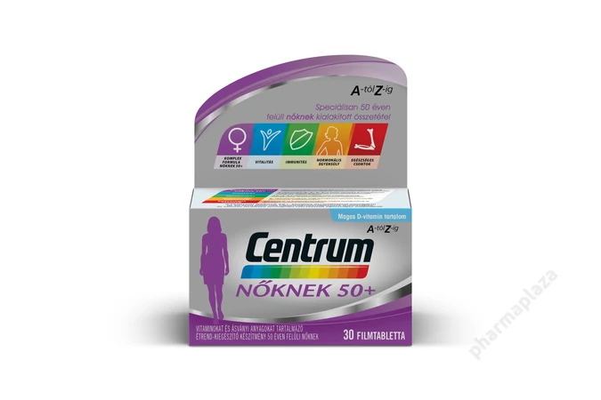 Centrum Nőknek 50+ multivitamin "30+30" akciós csomag
