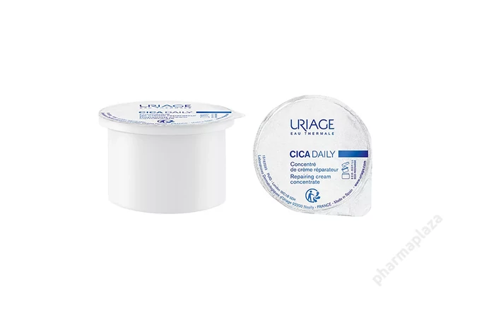 Uriage  CICA Daily regeneráló arckrém koncentrátum- utántöltő 50ml