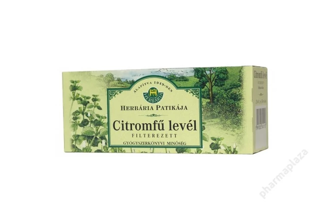 Herbária Orvosi Citromfűlevél filteres tea 25x