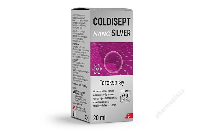 Coldisept nanoSilver Torokspray 20ml