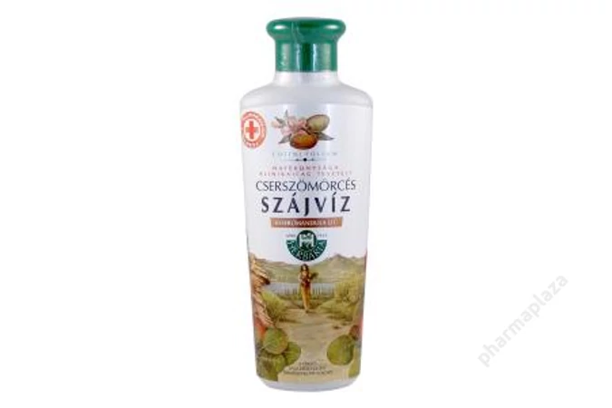 Cserszömörcés szájvíz mandulás kupakos 250ml