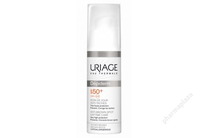 Uriage Depiderm krém SPF50 barna foltokra 30ml
