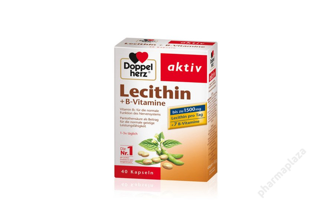 Doppelherz Lecitin + B-Vitamin kapszula 40x