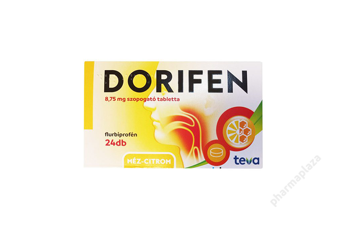 Dorifen 8,75mg szopogató tabletta 24X