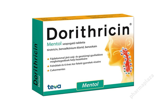 Dorithricin  menthol szopogató tabletta 40X