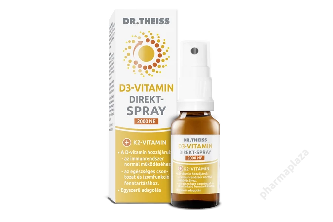 Dr. Theiss D3-vitamin direkt-spray 2000 NE 20 ml