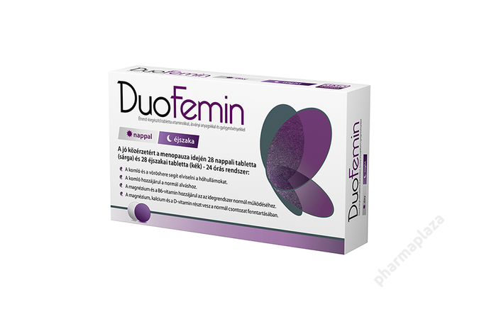 DuoFemin Étrend-kiegészítő tabletta 56x