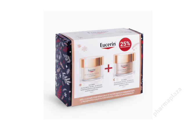 Eucerin Elasticity+Filler arckrém csomag nappali és éjszakai arckrémmel 1X