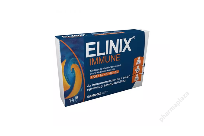 Elinix Immune étrendkiegészítő kapszula 14X