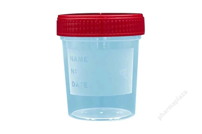 Vizeletgyűjtő pohár nem steril fedeles