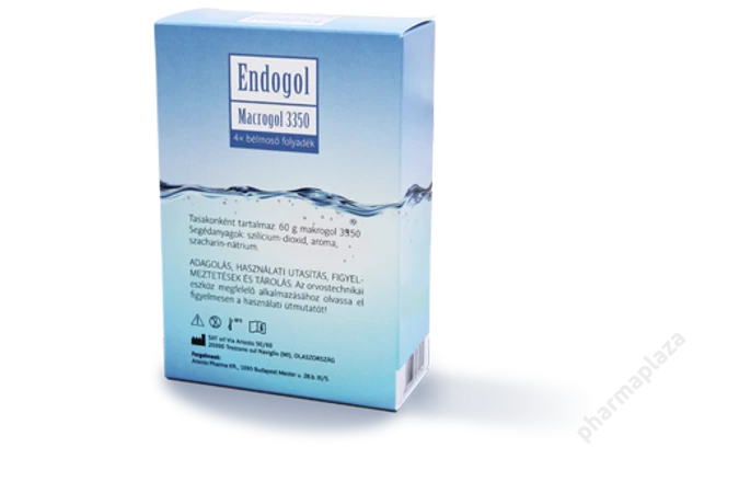 Endogol Macrogol 3350 bélmosó folyadék  4×