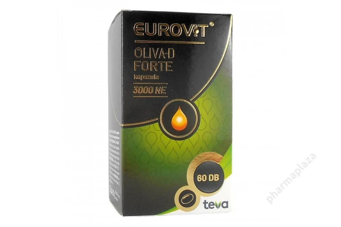 Eurovit Oliva-D Forte 3000 NE kapszula 60X