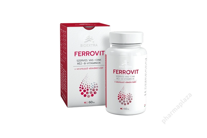 Bioextra Ferrovit étrend-kiegészítő kapszula 60X