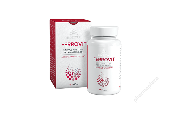 Bioextra Ferrovit étrend-kiegészítő kapszula 60X