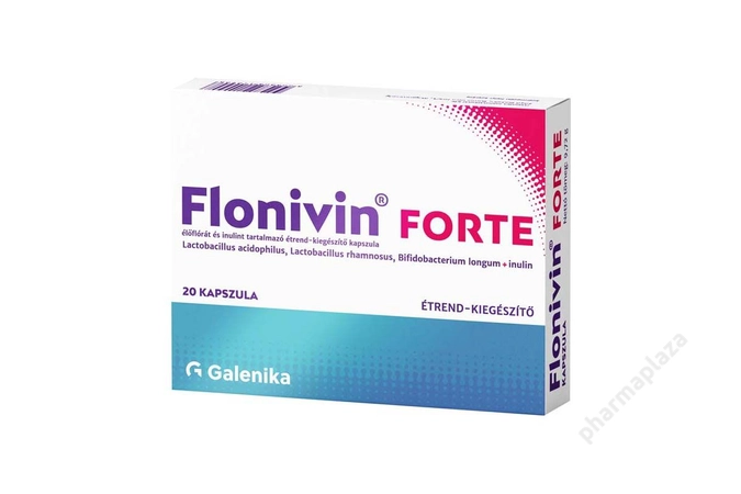 Flonivin Forte kapszula élőflórával és inulinnal 20x