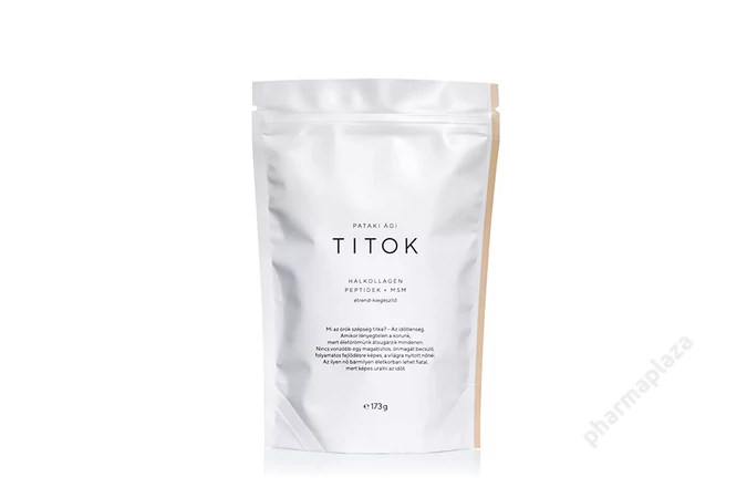 TITOK Halkollagén peptidek + MSM 30 adag 173g