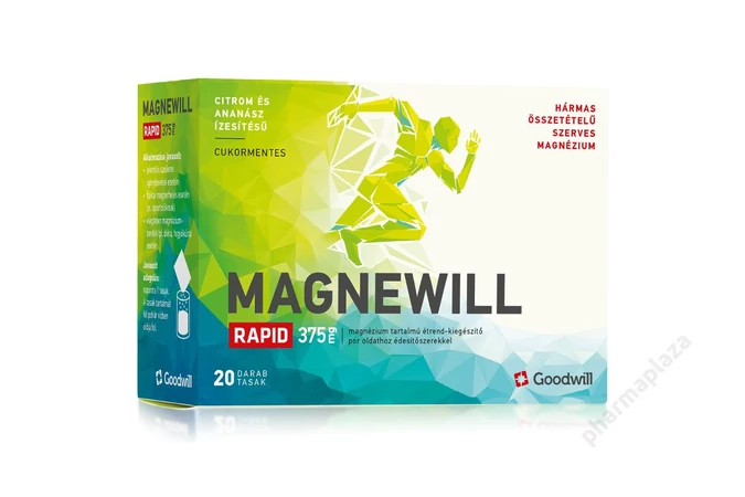Goodwill Magnewill Rapid 375mg por 20X