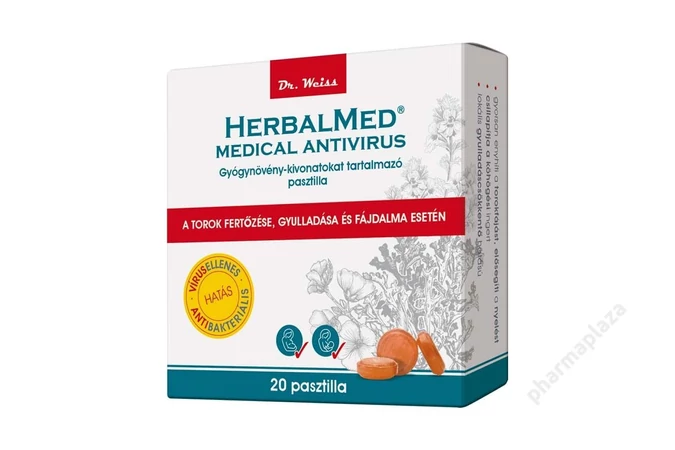 Herbalmed Medical pasztilla 20X