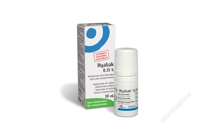 Hyabak 0,15% szemcsepp 10ml