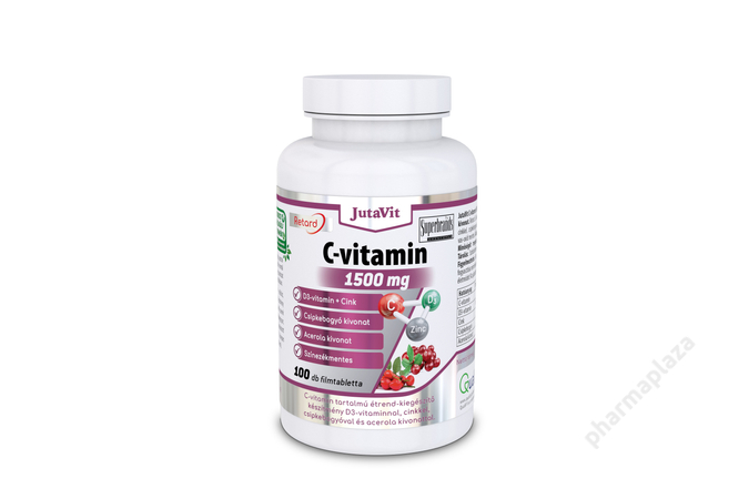 JutaVit C-vitamin+Csipkebogyó+Acerola 1500mg filmtabletta 100x