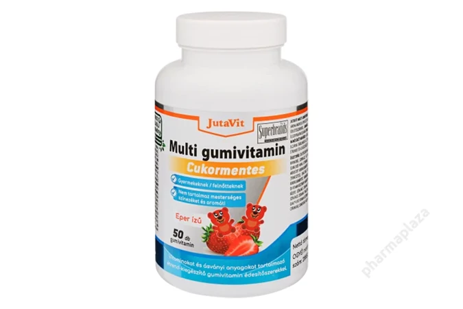 JutaVit Multi eper ízű gumivitamin 50X