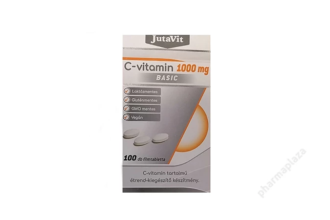 Jutavit C-Vitamin 1000 mg Basic filmtabletta 1000X