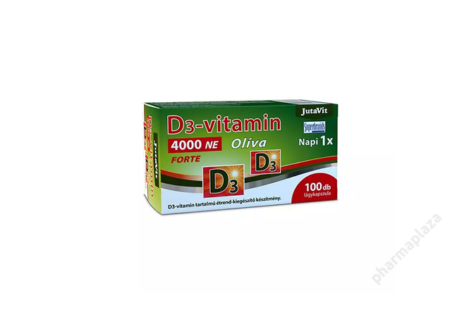 Jutavit D3-vitamin 4000NE Oliva Forte kapszula 100x