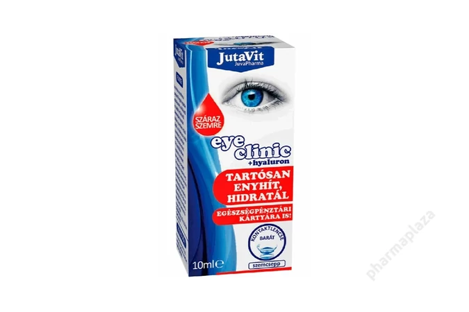 JutaVit eyeclinic Szemcsepp száraz szemre 10 ml