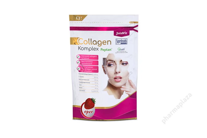 JutaVit Collagen + Hialuron Komplex por eper 400g