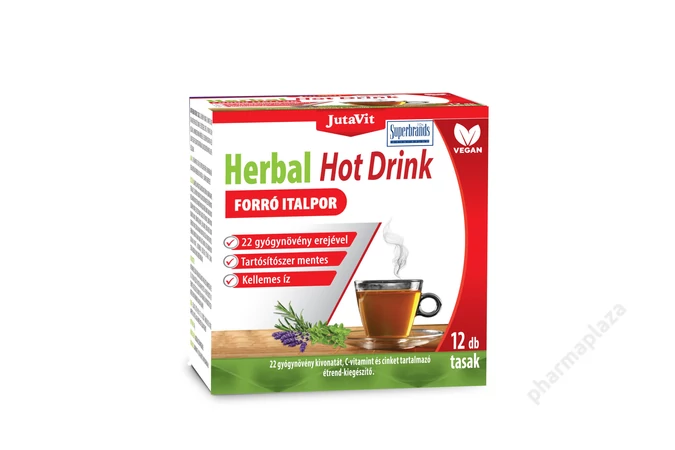 JutaVit Herbal Hot Drink Forró Italpor 12X