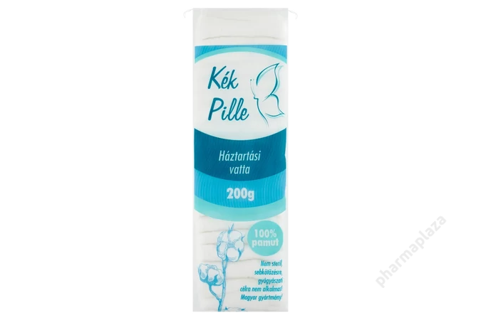 Vatta 100% pamut Kék Pille 200g