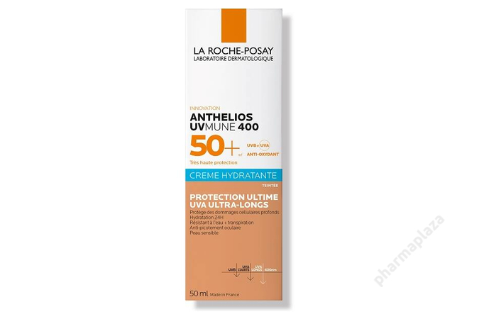 La Roche-Posay Anthelios UVMUNE 400 Napvédő krém Színezett SPF50+ 50ml
