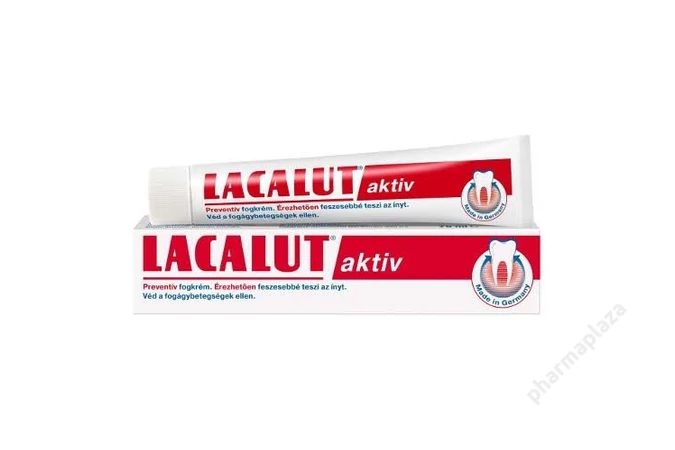 Lacalut aktiv fogkrém 75 ml