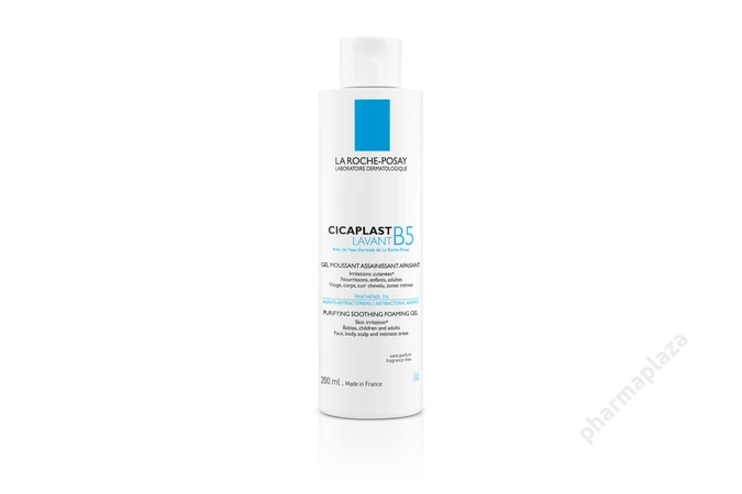 La Roche-Posay Cicaplast Lavant B5 Tisztító bőrnyugtató habzó gél 200ml