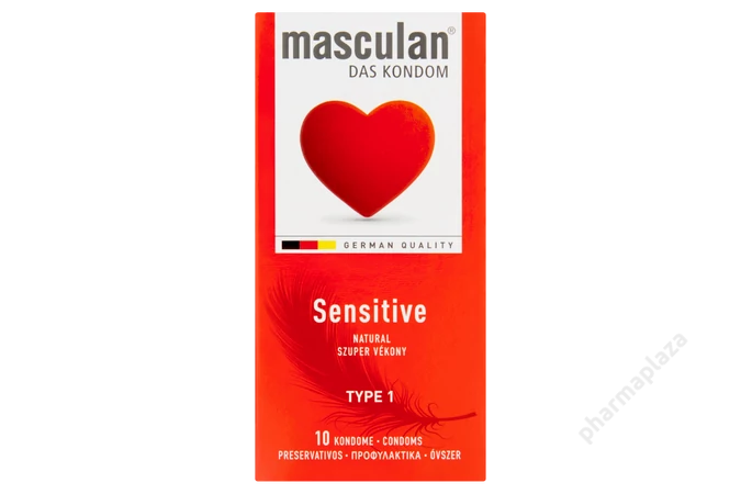 Masculan 1 Sensitive óvszer 10x