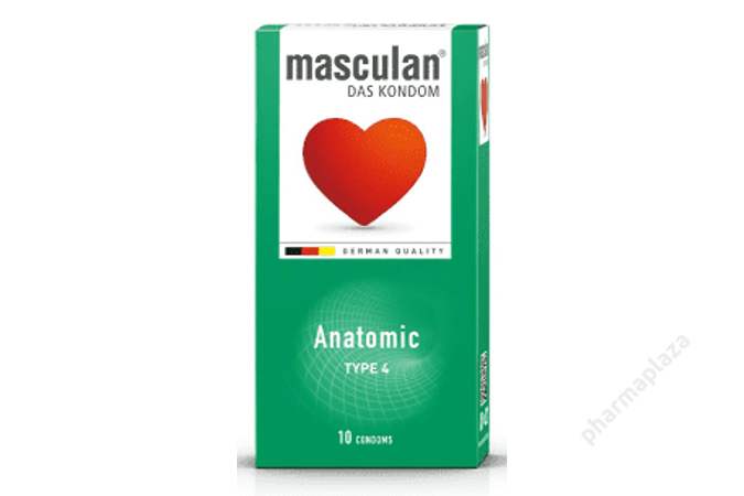 Masculan 4 Anatomic óvszer 10x
