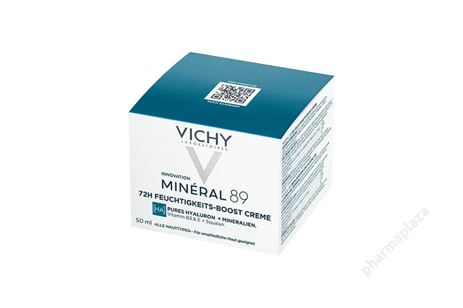 VICHY Mineral89  72H hidratáló arckrém  50ml 