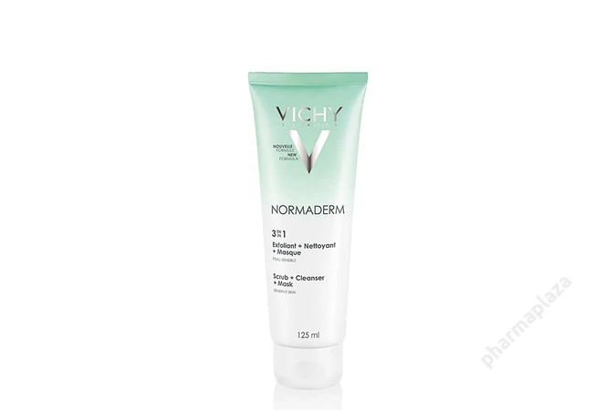  Vichy Normaderm 3in1 arctisztító radír maszk 125ml