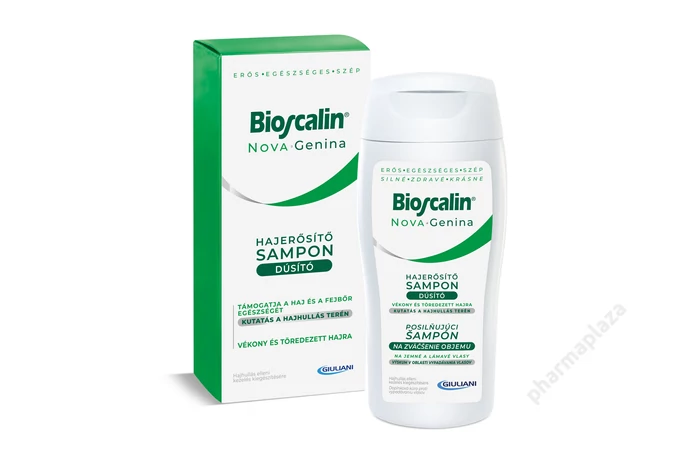 Bioscalin® Tricovel Nova • Genina  Hajerősítő, dúsító sampon   200 ml