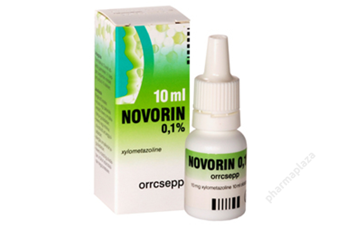 Novorin 0,1% oldatos orrcsepp felnőtteknek 10ml