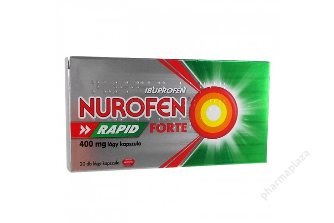 Nurofen Rapid Forte 400mg lágy kapszula 20x