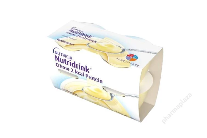 Nutridrink Creme 2 kcal Protein 4X200g  több ízben