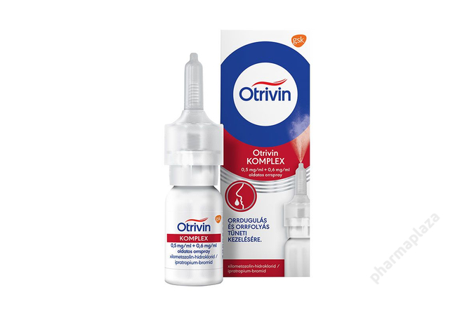 Otrivin Komplex 0,5mg/ml+0,6mg/ml oldatos orrspray 1x10ml