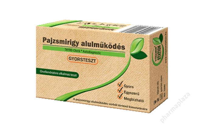 Pajzsmirigy alulműködés gyorsteszt